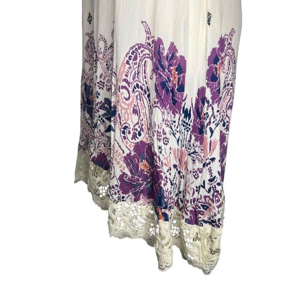 Free People Intimately Women’s Small Who’s Sorry Now Slip Dress Ivory Lace - Picture 6 of 10